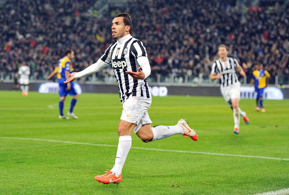 Tevez Juventus Parma | Avtor: EPA
