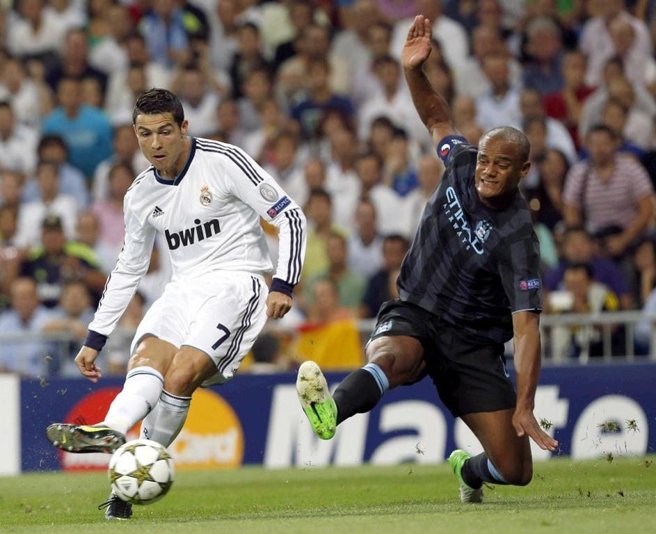 Ronaldo Kompany Real Madrid Manchester City Liga prvakov