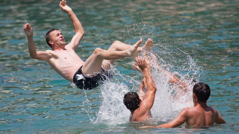 Plaže Lapada so priljubljene med domačini in turisti. (Foto: Siniša Šunara/CROPI