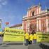 Protest proti jedrski energiji.