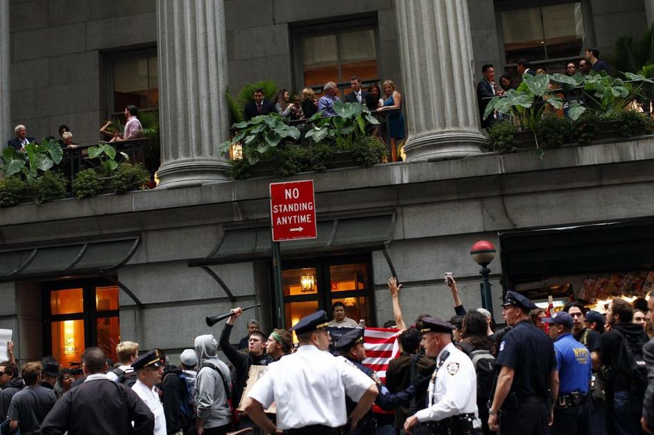 Protestniki na Wall Streetu