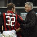 David Beckham in Carlo Ancelotti sta v Milanu spletla prijateljske vezi.