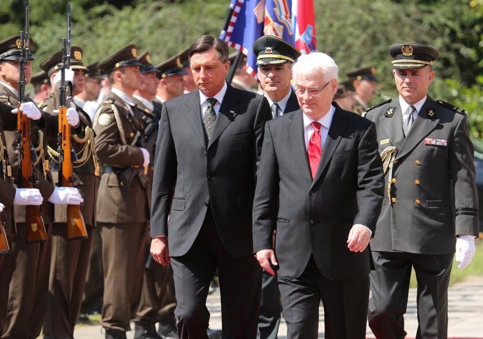 Ivo Josipović Borut Pahor