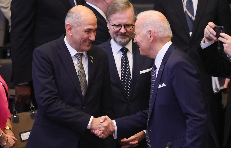 Janez Janša in Joe Biden | Avtor: Profimedia