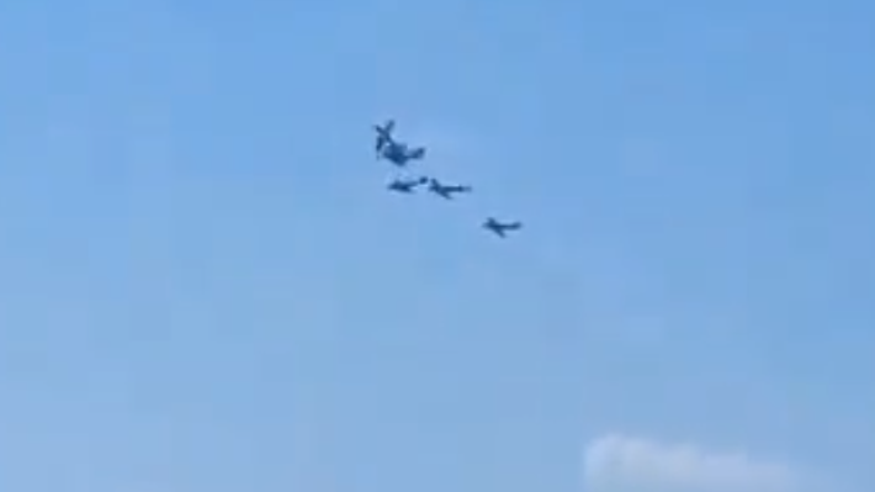 Trčenje dveh letal v zraku, Beja AirShow, Portugalska