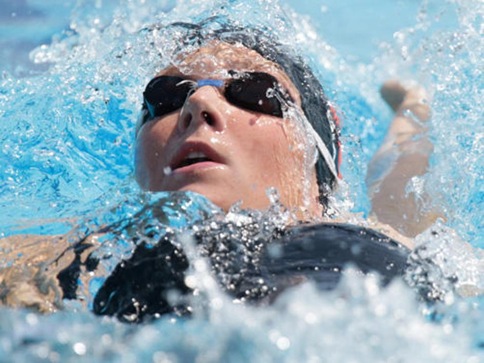 Anja Klinar ima za 400 mešano že izpolnjeno normo za London 2012. (Foto: STA)