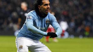 Carlos Tevez je izjemno predstavo kronal s hat-trickom. (Foto: Reuters)