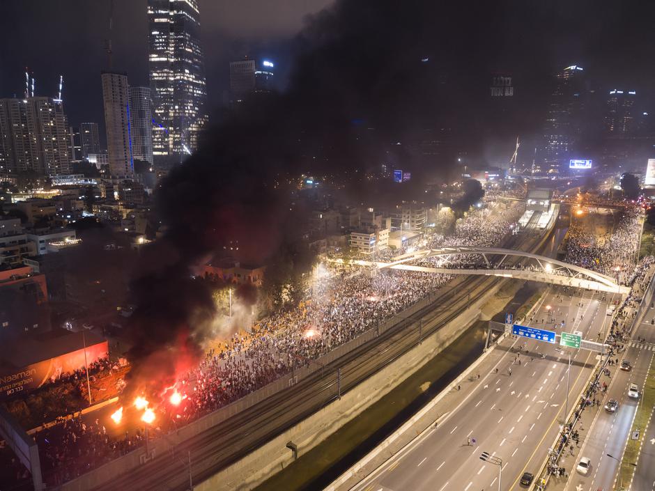 Izrael Tel-Aviv protesti pravosodna reforma | Avtor: Epa