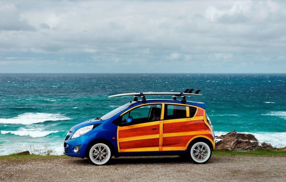 Chevrolet spark woody wagon