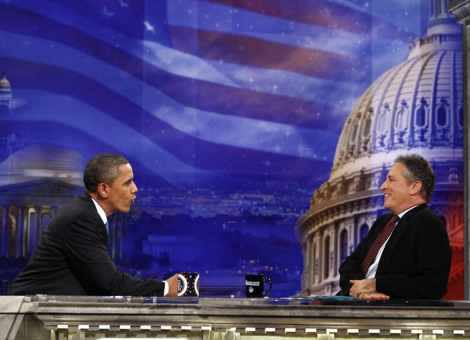 Jon Stewart, Barack Obama, The Daily Show