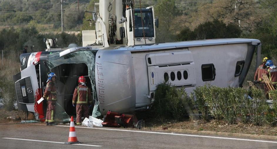 Nesreča avtobusa