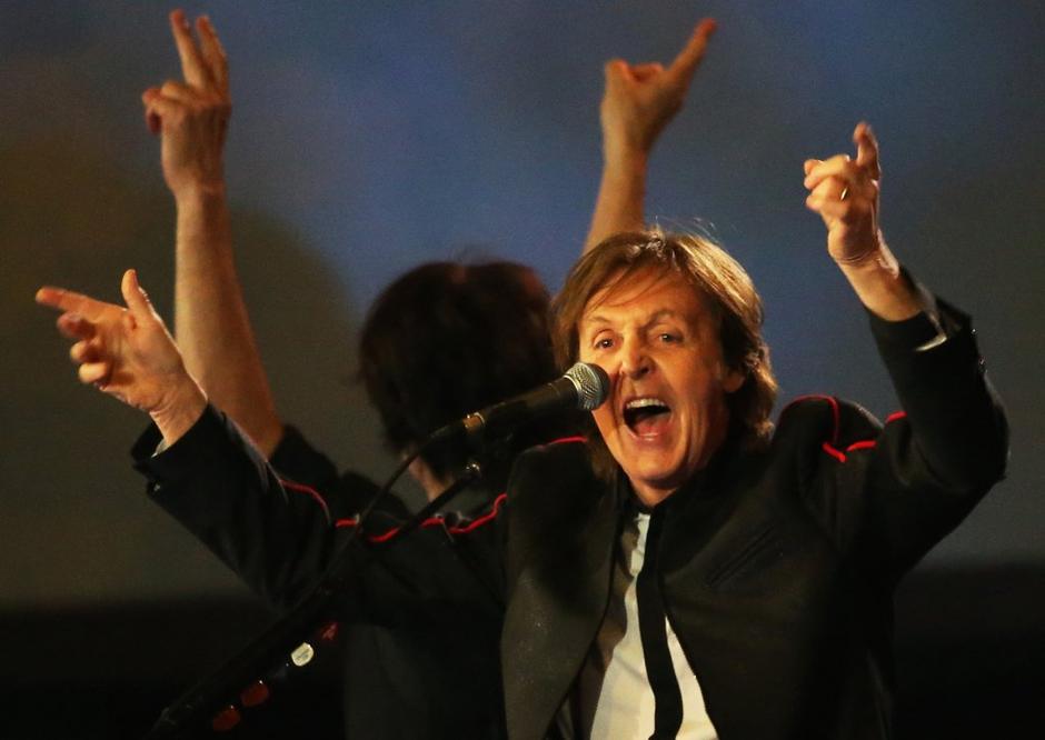 Paul McCartney na otvoritvi olimpijskih iger. | Avtor: EPA