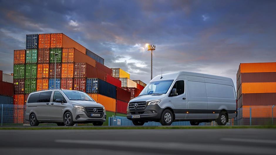 mercedes-benz vito in sprinter | Avtor: Mercedes-Benz