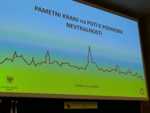 Vizija Kranja predstavljena na 10. Slovenski fotovoltaični konferenci v Ljubljani