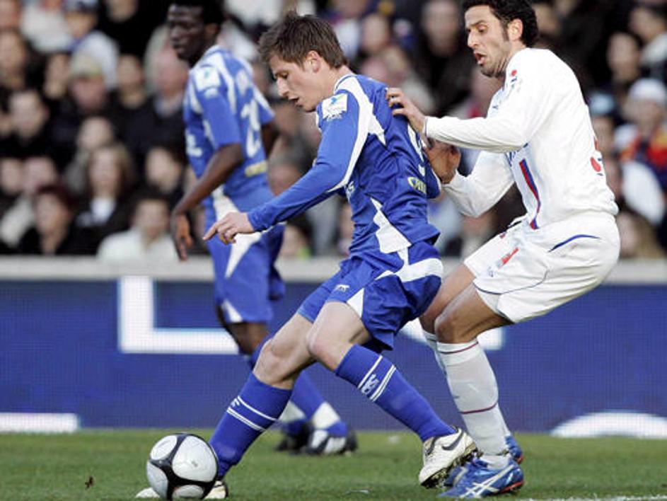 Valter Birsa je z Auxerrom vpisal drugi remi v letošnji sezoni. (Foto: EPA)