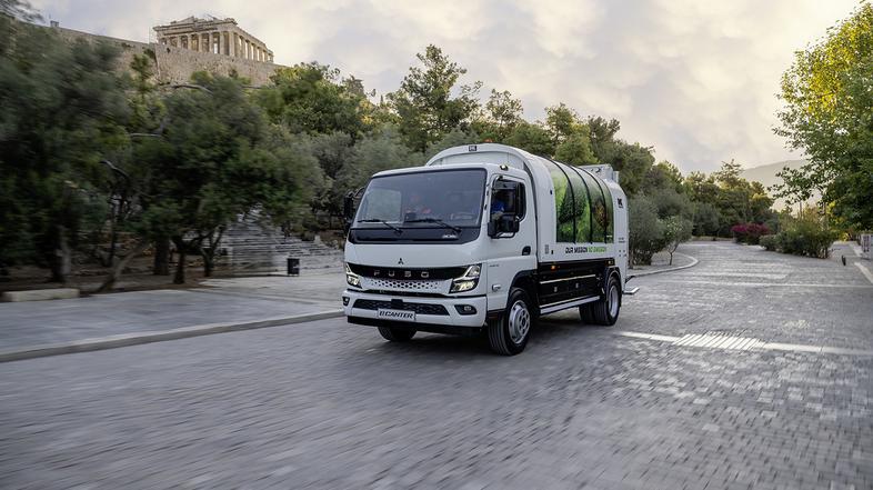 Fuso ecanter električni tovornjak