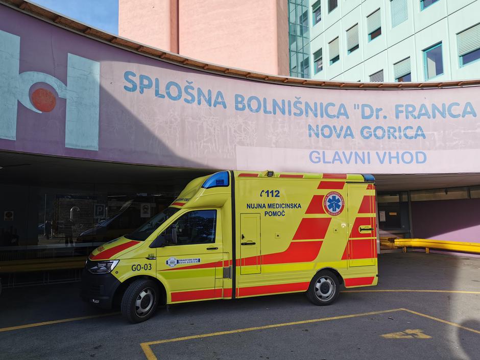 Splošna bolnišnica Nova Gorica | Avtor: ERVIN ČURLIČ / regijski štab CZ za severno Primorsko