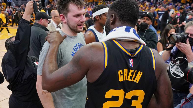 Draymond Green in Luka Dončić