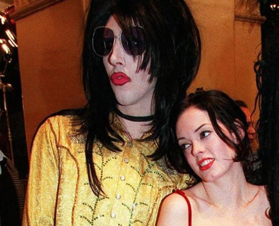 Marilyn Manson in Rose McGowan