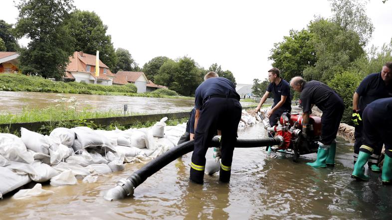 Neurje in poplave v Nemčiji