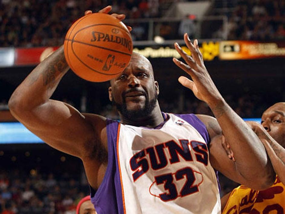 Shaquille O'Neal bo v letošnji sezoni igral v dresu Boston Celtics. (Foto: Reute