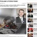 Srbijo je obkrožil domači pornič poslanca radikalne stranke. (Foto: Kurir)