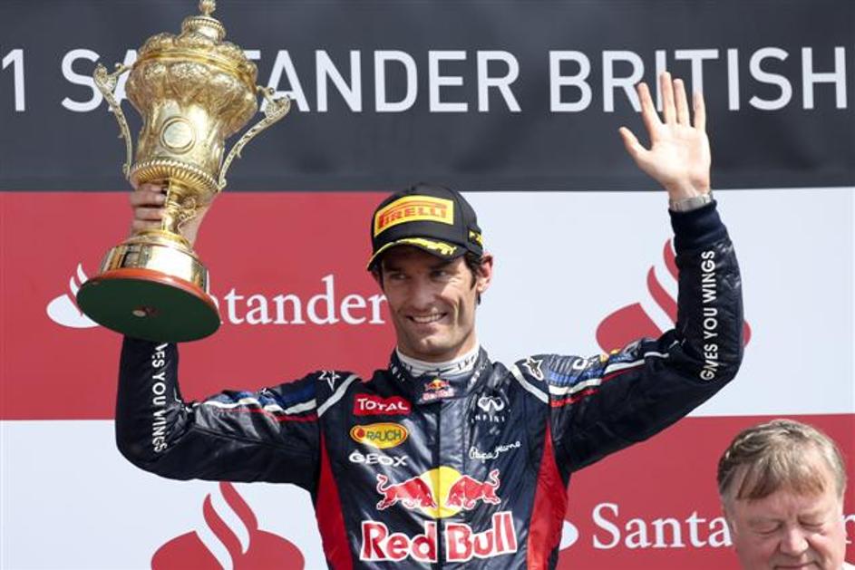 webber  silverstone