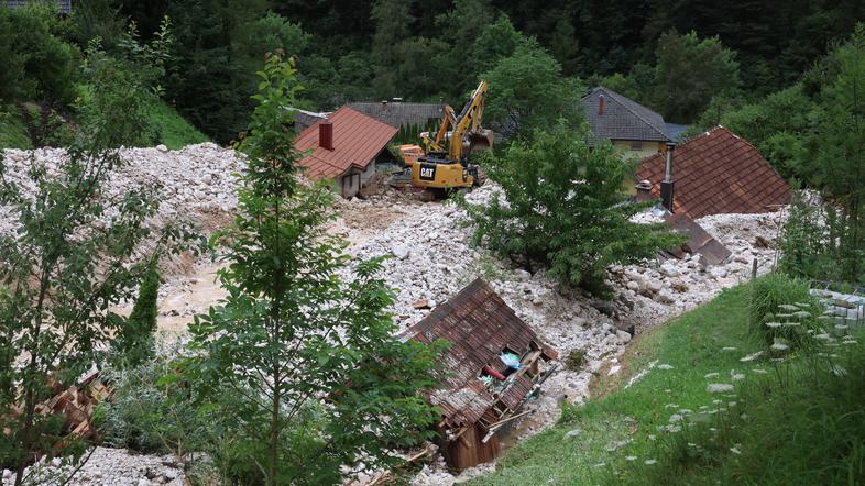 Plaz v vasi Kokra