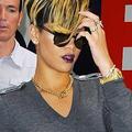 Rihanna z novo frizuro.