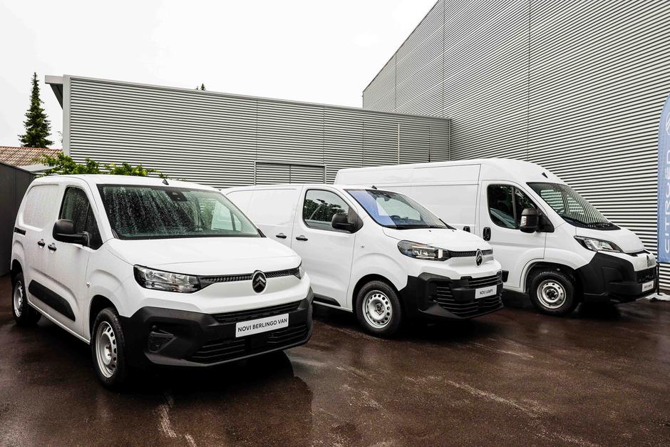 predstavitev gospodarskih vozil Citroën Berlingo Van, Jumpy in Jumper | Avtor: Saša Despot