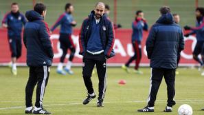 pep guardiola trening bayern munchen