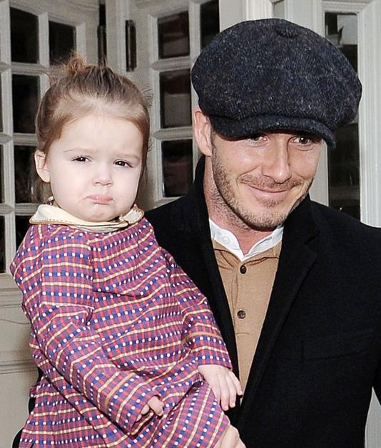 David Beckam in Harper Seven Beckham