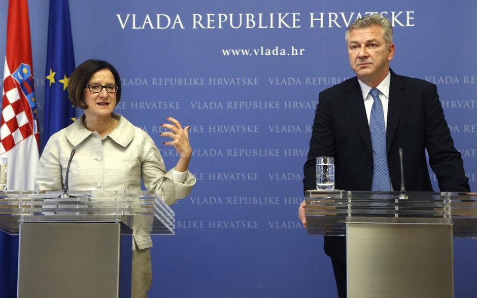 Johanna Mikl-Leitner, Ranko Ostojić, hrvaški minister za notranje zadeve | Avtor: EPA