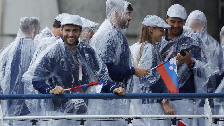 Pariz 2024 otvoritev Slovenija