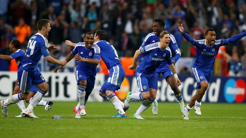 Cahill Malouda Torres Bosingwa Lampard Finale Liga prvakov Bayern Chelsea Münche