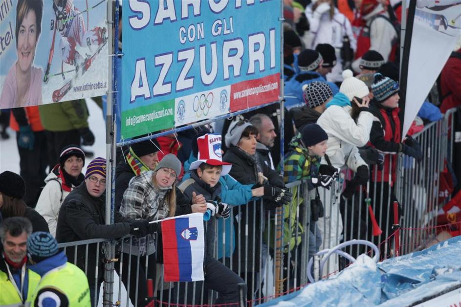 navijači Kranjska Gora zlata lisica