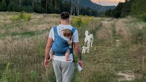 Luka Dončić s hčerkico Gabrielo