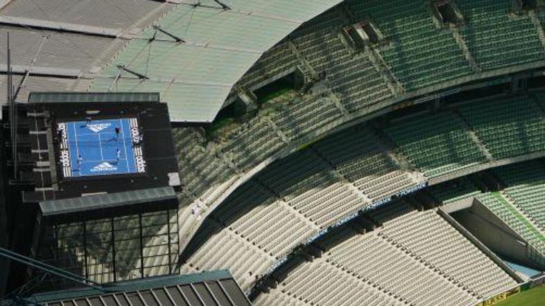 MCG stadion v Melbournu je bil prizorišče nenavadnega teniškega obračuna.