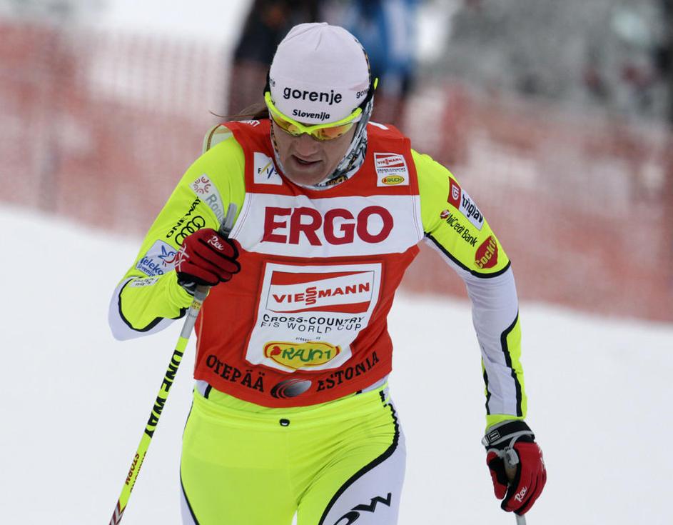 Petra Majdič je spet postala žrtev nesrečnih okoliščin. (Foto: Reuters)