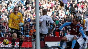 Gabriel Agbonlahor Brian Jensen Burnley