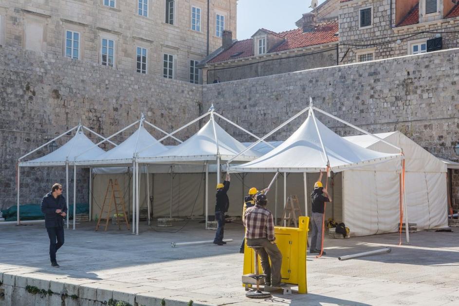 Dubrovnik snemanje Vojna zvezd