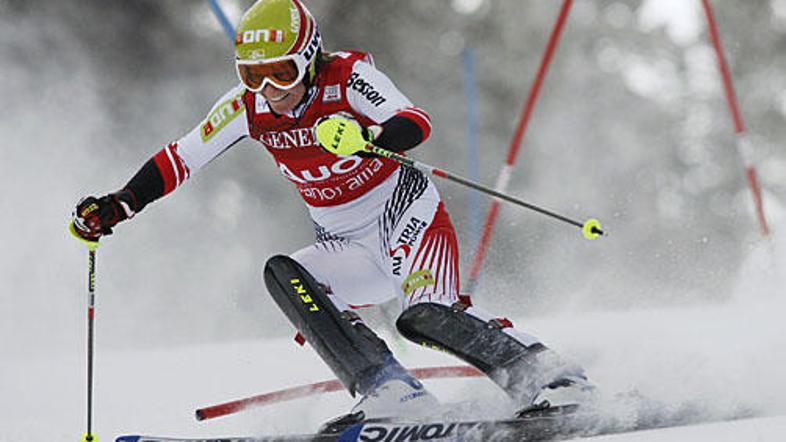 Marlies Schild bo začela nedeljski slalom.