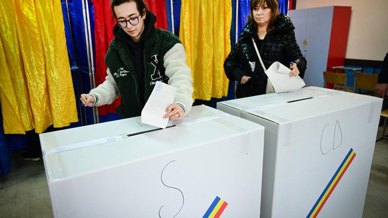 volišče v Romuniji predsedniške volitve