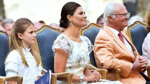 princesa Victoria, princesa estelle, kralj carl gustaf, švedska kraljeva družina