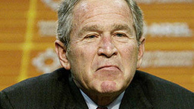 Ameriški predsednik George Bush je bil v osmih letih predsedovanja preveč zaposl