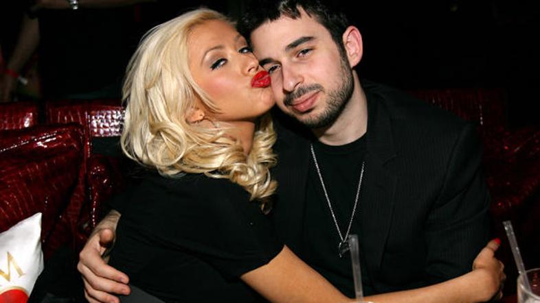 getty christina aguilera jordan bratman