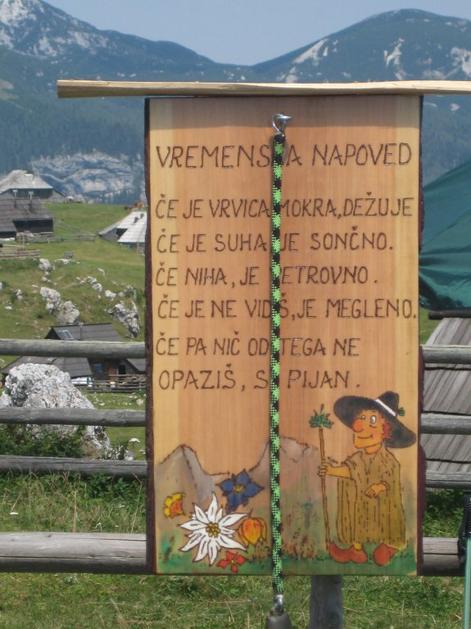 Vremenska postaja na Veliki planini