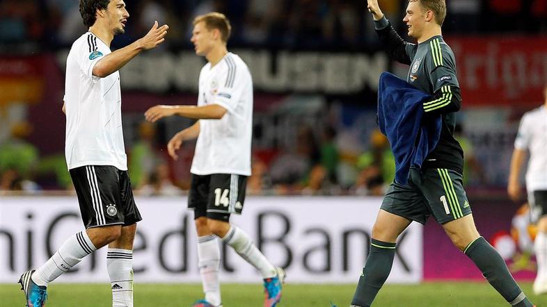 Neuer Hummels Nizozemska Nemčija Harkiv Euro 2012 mreža obramba vratar gol