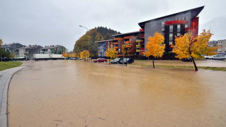 Poplavljeno Velenje