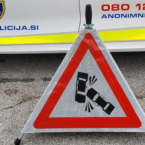 Prometna nesreča policija triopan